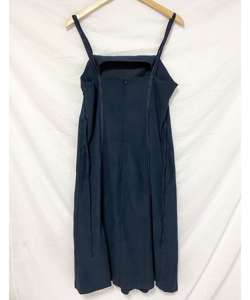 JIL SANDER スクエアネック　ロングワンピース 2WAYスクエアネックニットロングワンピース[品番：MKSW0053133
