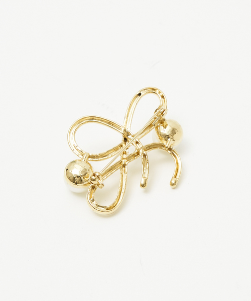 abahouse mavie（アバハウスマヴィ）の「カービングパールブローチ（ネックレス・レディース・ゴールド/シルバー・フリー）」の8枚目の写真