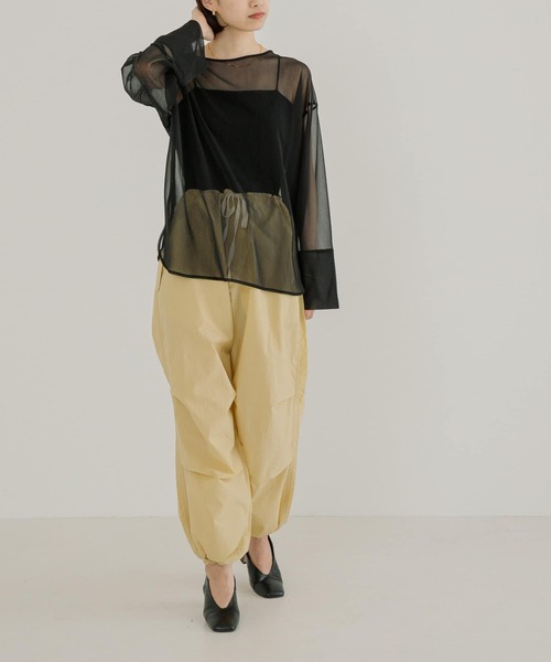 Lee（リー）の「『別注』Lee×URBAN RESEARCH　パラシュートパンツ（その他パンツ・レディース・グレー系その他/ライトベージュ/チャコールグレー・SMALL/MEDIUM）」の16枚目の写真