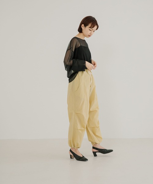 Lee（リー）の「『別注』Lee×URBAN RESEARCH　パラシュートパンツ（その他パンツ・レディース・グレー系その他/ライトベージュ/チャコールグレー・SMALL/MEDIUM）」の17枚目の写真