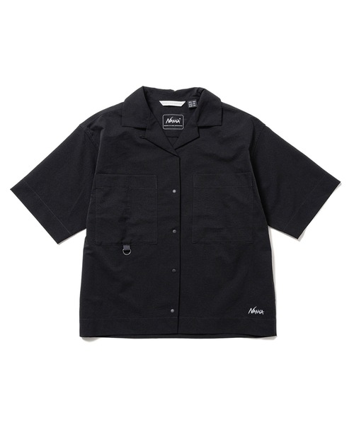NANGA DotAir® COMFY S/S SHIRT Lサイズ ブラック ドットエア® コンフィー ショートスリーブシャツ – NANGA ONLINE