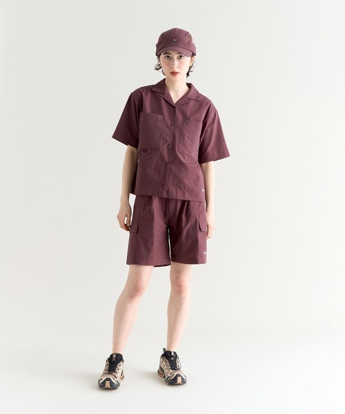 as\"on asonリーフボタンT ネイビー トップス Tシャツ DotAir COMFY S/S SHIRT W/ドットエア コンフィー ショート