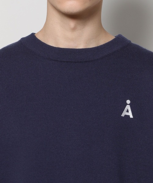 セール】【UNISEX】ALAND／Alogoニットクルーネック2 2105520