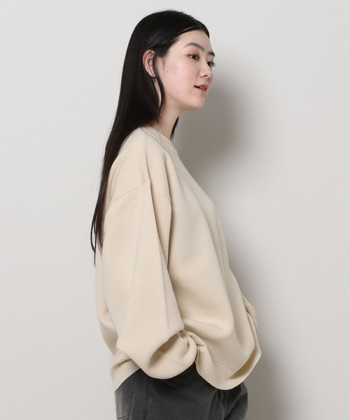 ALAND（エーランド）の「【UNISEX】ALAND／Alogoニットクルーネック2 2105520（ニット/セーター・レディース・グリーン/ネイビー/アイボリー・MEDIUM/LARGE）」の20枚目の写真