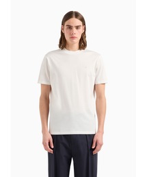 EMPORIO ARMANI | 【エンポリオ アルマーニ】トラベルエッセンシャル Tシャツ シルケットジャージー(Tシャツ/カットソー)