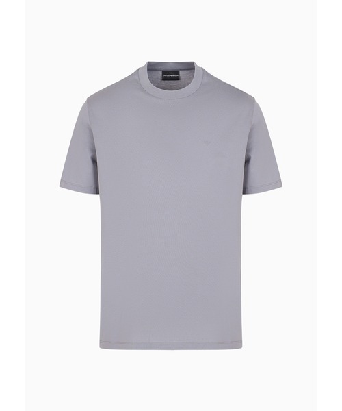 EMPORIO ARMANI（エンポリオアルマーニ）の「【エンポリオ アルマーニ】トラベルエッセンシャル Tシャツ シルケットジャージー（Tシャツ/カットソー・メンズ・ネイビー/グレー/オフホワイト・X-LARGE/SMALL/MEDIUM/LARGE/XX-LARGE/X-SMALL）」の17枚目の写真