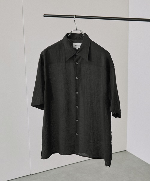EMMA CLOTHES（エマクローズ）の「シアーS/Sルーズシャツ EMMA CLOTHES