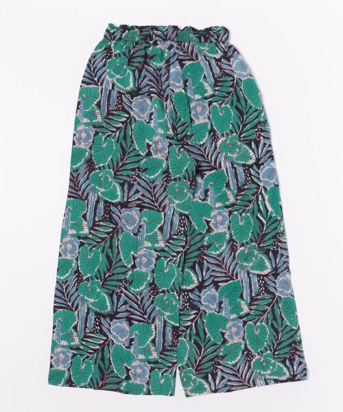 チチカカ（チチカカ）の「Rico エコフレンドリーダイ ブロックプリントリーフフラワーパンツ（その他パンツ・レディース・ブラック/ベージュ・FREE）」の12枚目の写真