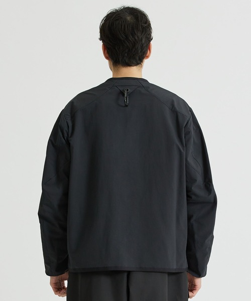 LARDINI White Mountaineeringノーカラージャケット LARDINI White Mountaineeringノーカラージャケット WHITE