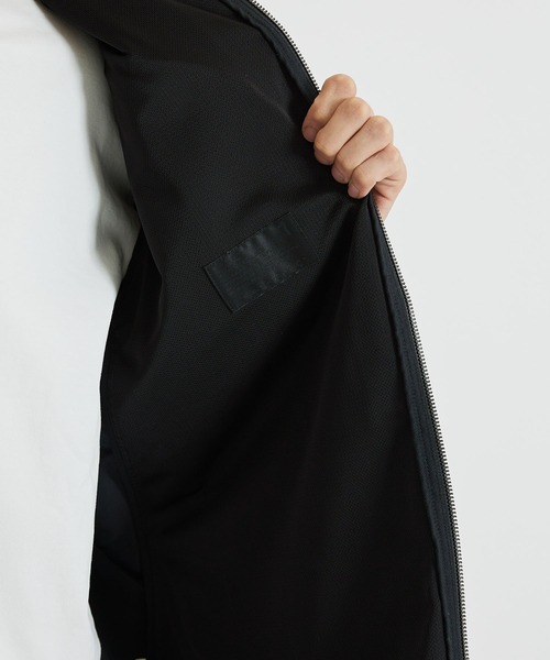 ジャケット・アウター POLYESTER TAFFETA NO COLLAR BLOUSON BLK2 BLK / POLYESTER TAFFETA NO COLLAR BLOUSON - BK2471203