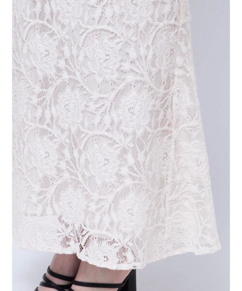 MERCURYDUO（マーキュリーデュオ）の「カラーレースバックシャンスカート（スカート・レディース・オフホワイト/イエロー・SMALL/MEDIUM）」の19枚目の写真