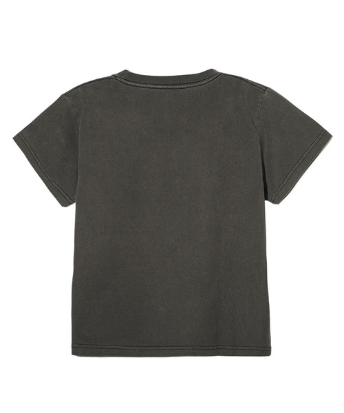 X-girl(エックスガール)の「GALAXY LOGO S/S BABY TEE(Tシャツ/カットソー・レディース・ブラック/オリーブ/ホワイト・S/M)」の12枚目の写真