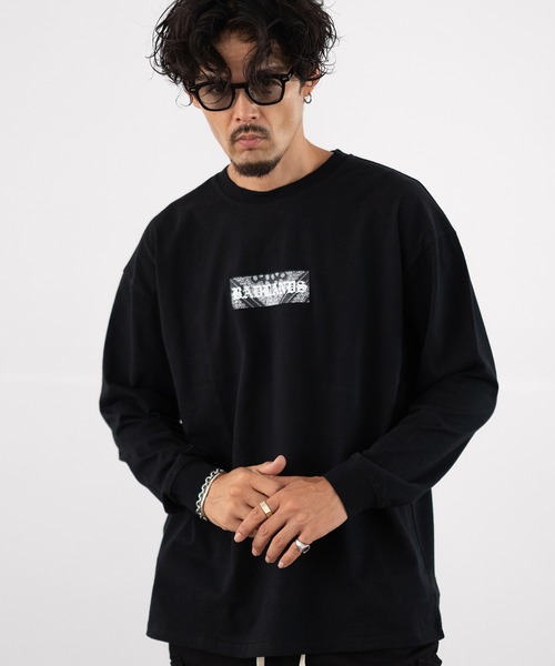 SIDEWAY STANCE(サイドウェイスタンス)の「【SIDEWAY STANCE】オリジナル ロゴ プリント ロンT(Tシャツ/カットソー・メンズ・ブラック系/ブルー系/ブルー系1/ホワイト/ブラック系1/ブルー/ブラック/ホワイト系/ホワイト系1/スカイブルー系1/スカイブルー/スカイブルー系/ホワイト系2/ブラック系2/ブルー系2/ブラック系3/ブルー系3/ホワイト系3・SMALL/MEDIUM/LARGE/X-LARGE)」の7枚目の写真