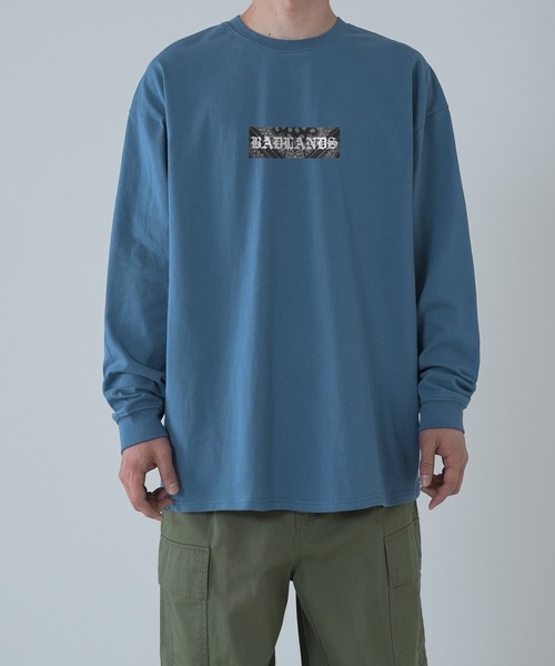 SIDEWAY STANCE(サイドウェイスタンス)の「【SIDEWAY STANCE】オリジナル ロゴ プリント ロンT(Tシャツ/カットソー・メンズ・ブラック系/ブルー系/ブルー系1/ホワイト/ブラック系1/ブルー/ブラック/ホワイト系/ホワイト系1/スカイブルー系1/スカイブルー/スカイブルー系/ホワイト系2/ブラック系2/ブルー系2/ブラック系3/ブルー系3/ホワイト系3・SMALL/MEDIUM/LARGE/X-LARGE)」の15枚目の写真