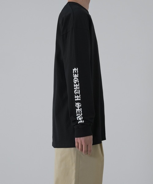 SIDEWAY STANCE(サイドウェイスタンス)の「【SIDEWAY STANCE】オリジナル ロゴ プリント ロンT(Tシャツ/カットソー・メンズ・ブラック系/ブルー系/ブルー系1/ホワイト/ブラック系1/ブルー/ブラック/ホワイト系/ホワイト系1/スカイブルー系1/スカイブルー/スカイブルー系/ホワイト系2/ブラック系2/ブルー系2/ブラック系3/ブルー系3/ホワイト系3・SMALL/MEDIUM/LARGE/X-LARGE)」の21枚目の写真