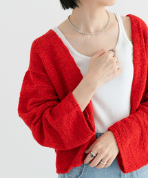 URBAN RESEARCH | ラメブークレカーディガン(カーディガン/ボレロ)