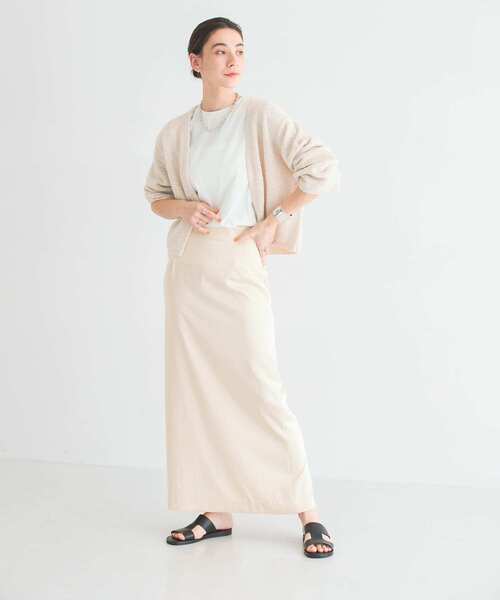 URBAN RESEARCH(アーバンリサーチ)の「ラメブークレカーディガン(カーディガン/ボレロ・レディース・アイボリー/ブラック/レッド・FREE)」の14枚目の写真