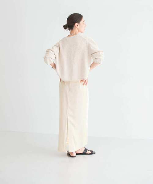 URBAN RESEARCH(アーバンリサーチ)の「ラメブークレカーディガン(カーディガン/ボレロ・レディース・アイボリー/ブラック/レッド・FREE)」の16枚目の写真