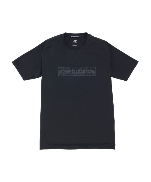 NEW BALANCE(ニューバランス)の「Black Out Collectionプラクティスシャツショートスリーブ リニアロゴ(Tシャツ/カットソー・メンズ・ブラック/ホワイト・X-LARGE/LARGE/MEDIUM/SMALL/XX-LARGE)」の8枚目の写真