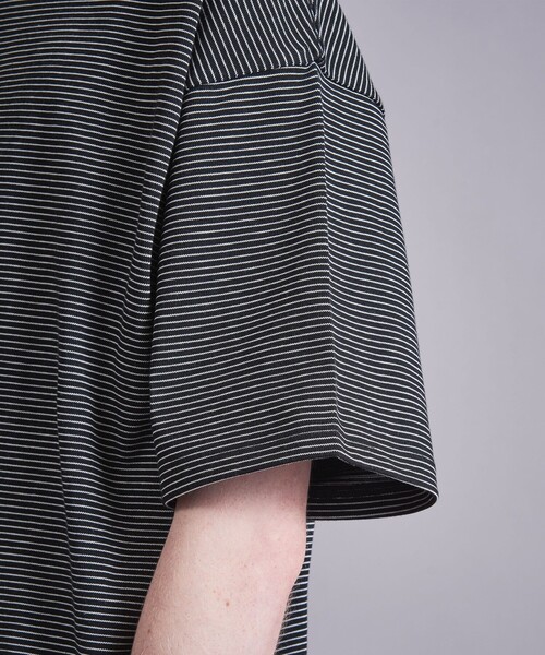 BEAUTY&YOUTH UNITED ARROWS(ビューティーアンドユースユナイテッドアローズ)の「<VATANLOOP × monkey time> オーガニック ボーダー Tシャツ(Tシャツ/カットソー・メンズ・ライトグレー/ダークグリーン/ブラック・XL/L/M/S)」の19枚目の写真