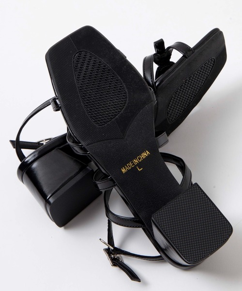 ウィゴー 　リボンウェッジサンダル ウィゴー リボンウェッジサンダル