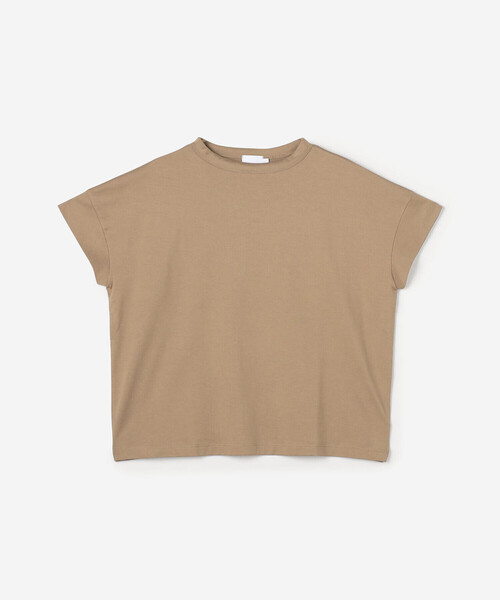 handvaerk(ハンドバーク)の「handvaerk | 60/2 ボトルネックTシャツ WOMEN(Tシャツ/カットソー・レディース・ブラウン系その他/ブラウン系その他2/ブラック/ブルー系その他2/ホワイト/ベージュ系その他/ダークグレー/グリーン系その他・S)」の1枚目の写真