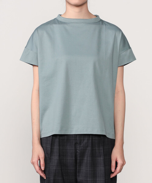 handvaerk(ハンドバーク)の「handvaerk | 60/2 ボトルネックTシャツ WOMEN(Tシャツ/カットソー・レディース・ブラウン系その他/ブラウン系その他2/ブラック/ブルー系その他2/ホワイト/ベージュ系その他/ダークグレー/グリーン系その他・S)」の12枚目の写真