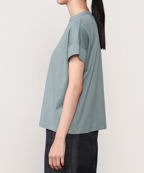 handvaerk(ハンドバーク)の「handvaerk | 60/2 ボトルネックTシャツ WOMEN(Tシャツ/カットソー・レディース・ブラウン系その他/ブラウン系その他2/ブラック/ブルー系その他2/ホワイト/ベージュ系その他/ダークグレー/グリーン系その他・S)」の13枚目の写真