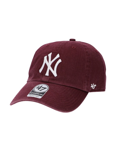 '47(フォーティーセブン)の「47 Yankees 47 CLEAN UP RGW17GW(キャップ・メンズ・ブラック/ホワイト/バーガンディー/グリーン/ライトグレー/チャコール/パープル/ネイビー・ONE SIZE)」の8枚目の写真