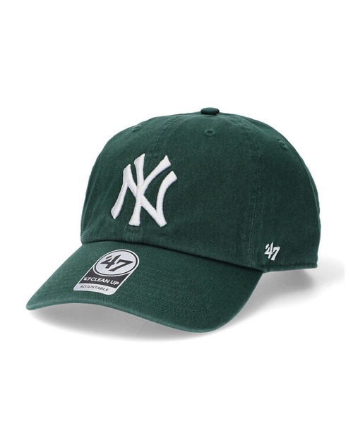 '47(フォーティーセブン)の「47 Yankees 47 CLEAN UP RGW17GW(キャップ・メンズ・ブラック/ホワイト/バーガンディー/グリーン/ライトグレー/チャコール/パープル/ネイビー・ONE SIZE)」の5枚目の写真