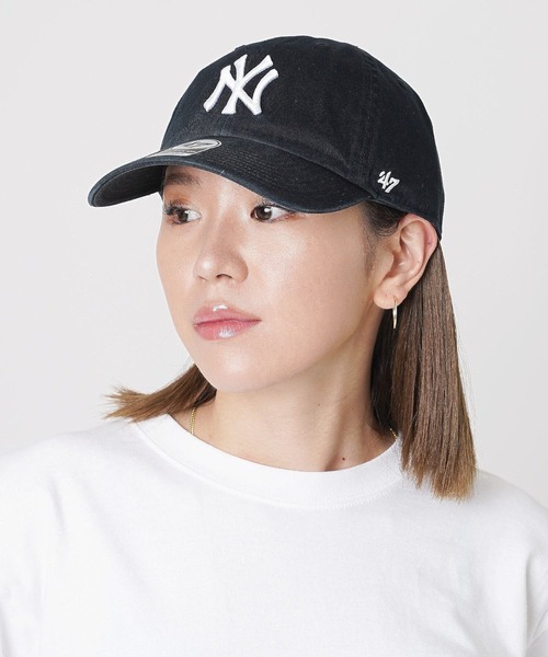 '47(フォーティーセブン)の「47 Yankees 47 CLEAN UP RGW17GW(キャップ・メンズ・ブラック/ホワイト/バーガンディー/グリーン/ライトグレー/チャコール/パープル/ネイビー・ONE SIZE)」の18枚目の写真