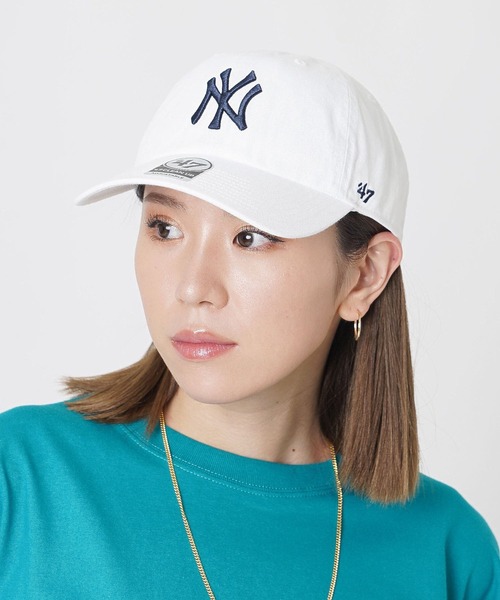 '47(フォーティーセブン)の「47 Yankees 47 CLEAN UP RGW17GW(キャップ・メンズ・ブラック/ホワイト/バーガンディー/グリーン/ライトグレー/チャコール/パープル/ネイビー・ONE SIZE)」の19枚目の写真