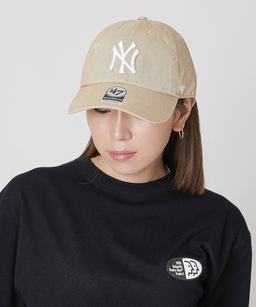 '47(フォーティーセブン)の「47 Yankees 47 CLEAN UP RGW17GW(キャップ・メンズ・ブラック/ホワイト/バーガンディー/グリーン/ライトグレー/チャコール/パープル/ネイビー・ONE SIZE)」の21枚目の写真