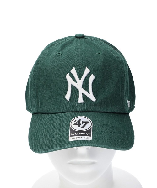'47(フォーティーセブン)の「47 Yankees 47 CLEAN UP RGW17GW(キャップ・メンズ・ブラック/ホワイト/バーガンディー/グリーン/ライトグレー/チャコール/パープル/ネイビー・ONE SIZE)」の10枚目の写真