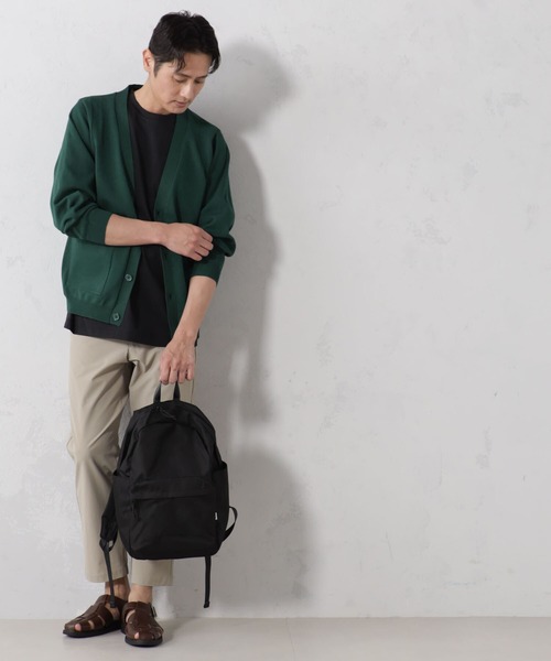 FOUND GOOD（ファウンドグッド）の「ポリガラニットカーデ（カーディガン/ボレロ・メンズ・ネイビー/ベージュ/グリーン系4/ホワイト系5・S/M/L/XL）」の3枚目の写真