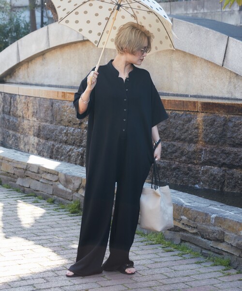 別注】＜Atelier Mont Kemmel＞オールインワン ブラック