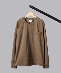 Goodwear(Since1983)（グッドウェア）の「【 GOODWEAR / グッドウェア 】REGULAR FIT CREWNECK LONGSLEEVE TEE / レギュラーフィット クルーネック長袖Tシャツ(アメリカ製)（Tシャツ/カットソー）」