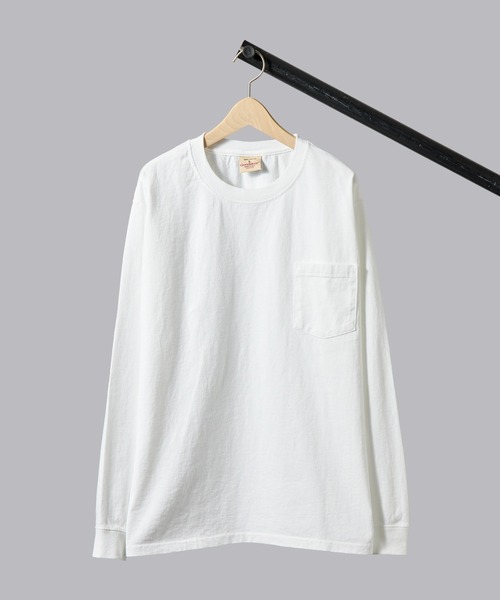 Goodwear(Since1983)(グッドウェア)の「【 GOODWEAR / グッドウェア 】REGULAR FIT CREWNECK LONGSLEEVE TEE / レギュラーフィット クルーネック長袖Tシャツ(アメリカ製)(Tシャツ/カットソー・メンズ・グレイッシュベージュ/ブラック/ホワイト・SMALL/MEDIUM/LARGE/X-LARGE/XX-LARGE)」の15枚目の写真