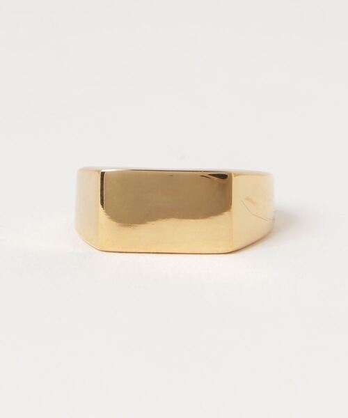 AKEL（アケル）の「【AKEL】アケル/ シグネットリング/ 金属アレルギー対応(サージカルステンレス)（リング・メンズ・ゴールド/シルバー/ブラック/シルバー系その他・#20/#18/#9/#11/#13）」の9枚目の写真