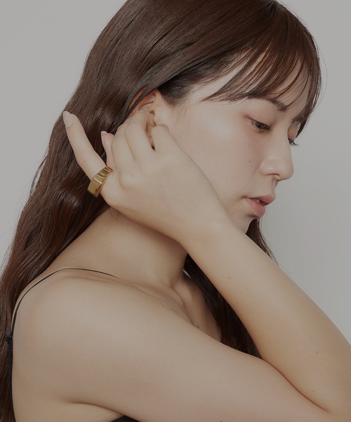 AKEL（アケル）の「【AKEL】アケル/ シグネットリング/ 金属アレルギー対応(サージカルステンレス)（リング・メンズ・ゴールド/シルバー/ブラック/シルバー系その他・#20/#18/#9/#11/#13）」の17枚目の写真