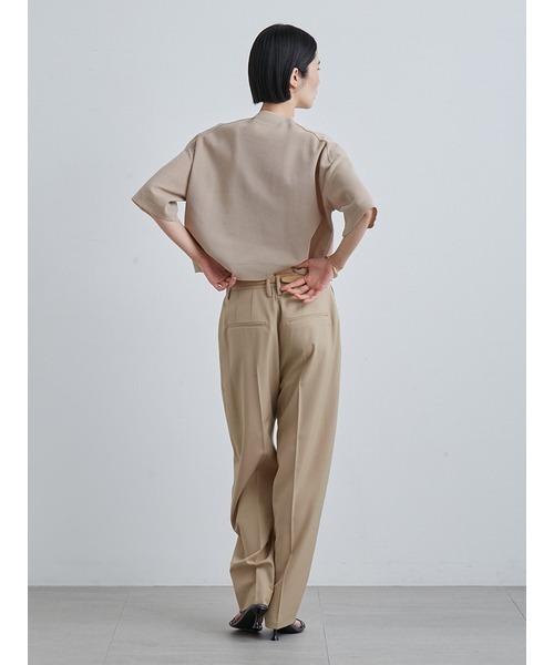 MIESROHE（ミースロエ）の「sustainableｼｱｰﾜｲﾄﾞTﾆｯﾄ（ニット/セーター・レディース・ホワイト/ベージュ/グレー/ブラック・FREE）」の15枚目の写真