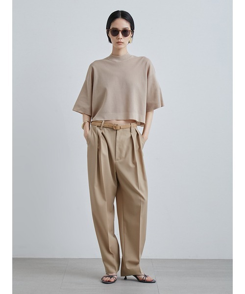 MIESROHE シアーワイドTニット　YELカラー MIESROHE｜シアーワイドTニット | Rakuten Fashion(楽天