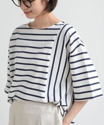 rps | ボーダー切替ワイドＴ(Tシャツ/カットソー)