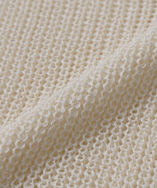 for/c（フォーシー）の「[新色追加]フレンチスリーブニットプルオーバー【サスティナブル】（ニット/セーター・レディース・アイボリー/チャコール/モカ/ネイビー/レッド・M/L/LL）」の20枚目の写真