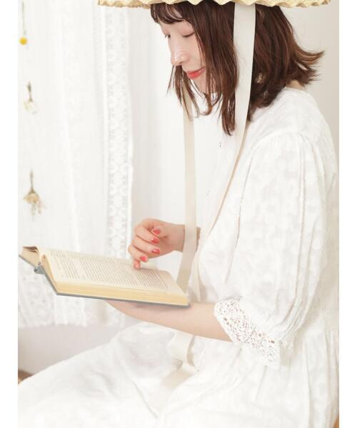 Samansa Mos2(サマンサ モスモス)の「【Sサイズ / WEB限定】レースパッチワークワンピース(ワンピース・レディース・キナリ/オフホワイト/ブラック・S/M)」の13枚目の写真