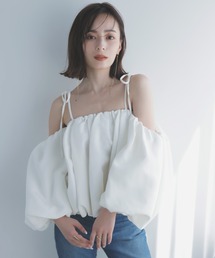 anuans ボリュームバルーントップス