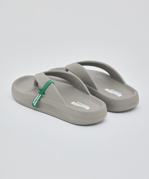 FREAK'S STORE（フリークスストア）の「限定展開 FREAK'S STORE OUTDOORS/フリークスアウトドアーズ リカバリートングサンダル（サンダル・メンズ・ブラック/ベージュ/レオパード・28.0cm/27.0cm/26.0cm/25.0cm/24.0cm/23.0cm）」の10枚目の写真