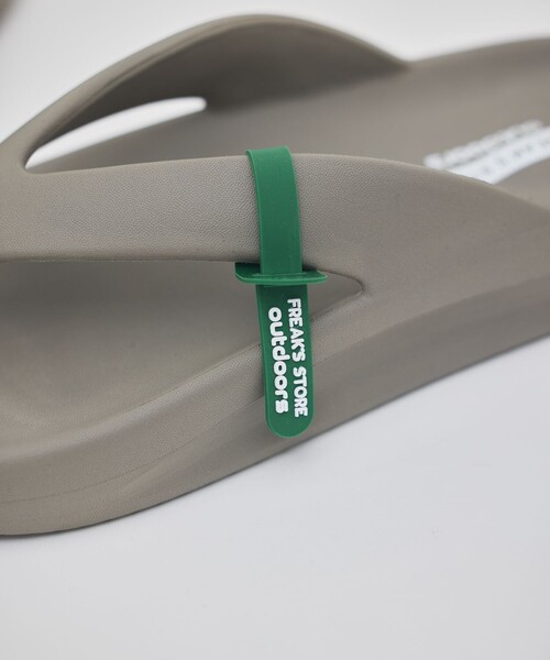 FREAK'S STORE（フリークスストア）の「限定展開 FREAK'S STORE OUTDOORS/フリークスアウトドアーズ リカバリートングサンダル（サンダル・メンズ・ブラック/ベージュ/レオパード・28.0cm/27.0cm/26.0cm/25.0cm/24.0cm/23.0cm）」の13枚目の写真