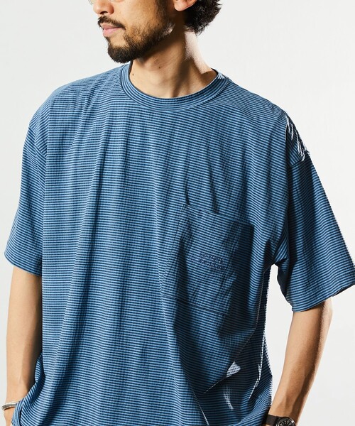 Jonas Claesson（ジョナスクレアッソン）の「JONAS CLAESSON/ジョナスクレアッソン ラッシュポケットTシャツ/ラッシュガード/ショートスリーブ/水陸両用（ラッシュガード・メンズ・ブラック/ブルー/その他・MEDIUM/LARGE）」の2枚目の写真