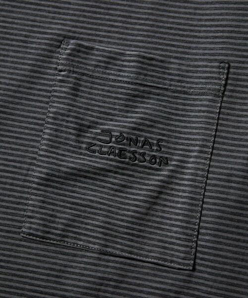 Jonas Claesson（ジョナスクレアッソン）の「JONAS CLAESSON/ジョナスクレアッソン ラッシュポケットTシャツ/ラッシュガード/ショートスリーブ/水陸両用（ラッシュガード・メンズ・ブラック/ブルー/その他・MEDIUM/LARGE）」の6枚目の写真